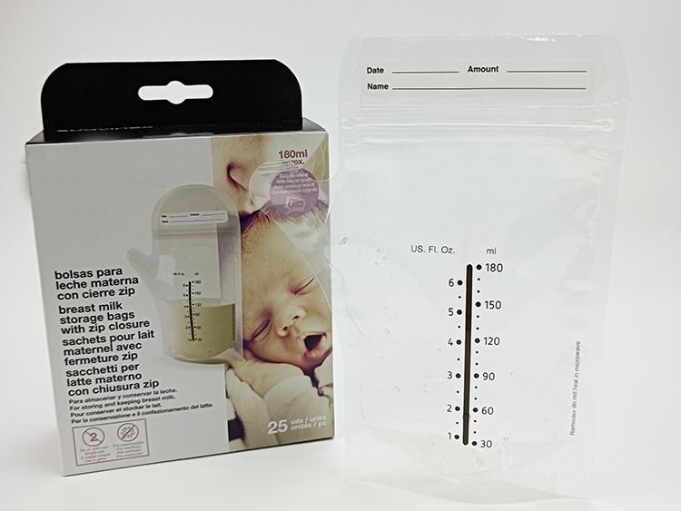 180ML breast milk storage bags